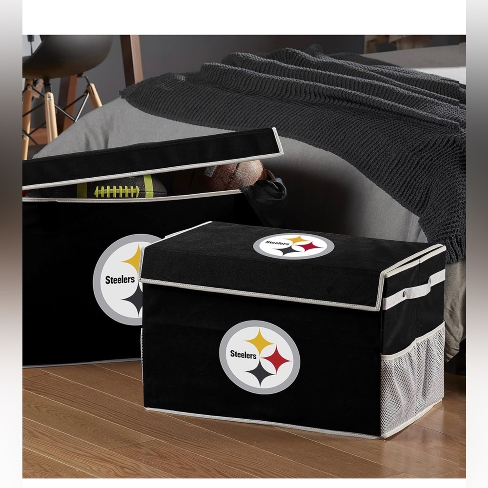 NFL Pittsburg Steelers storage bin